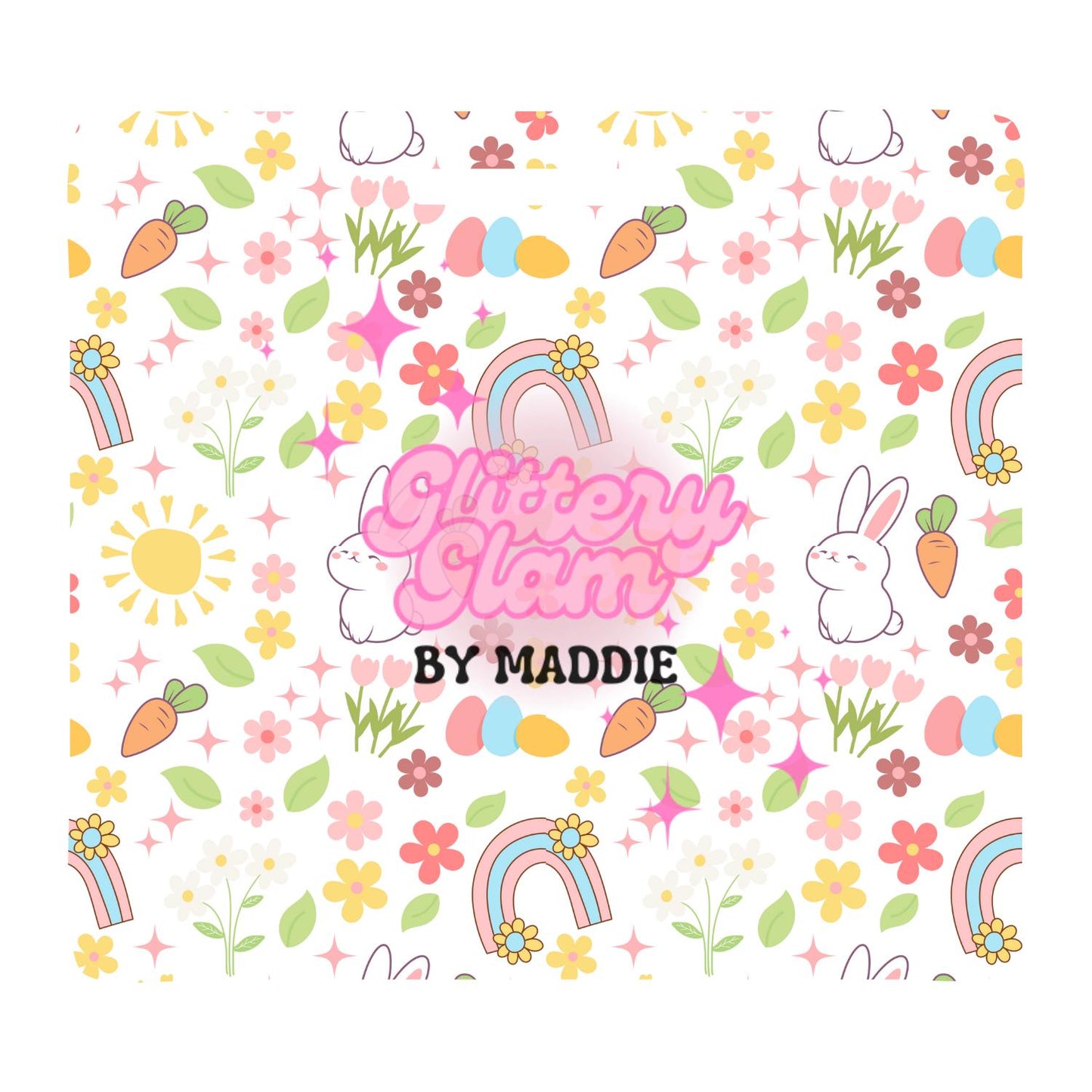 Easter Badge Buddy for Nurses: Spring Bunny Design