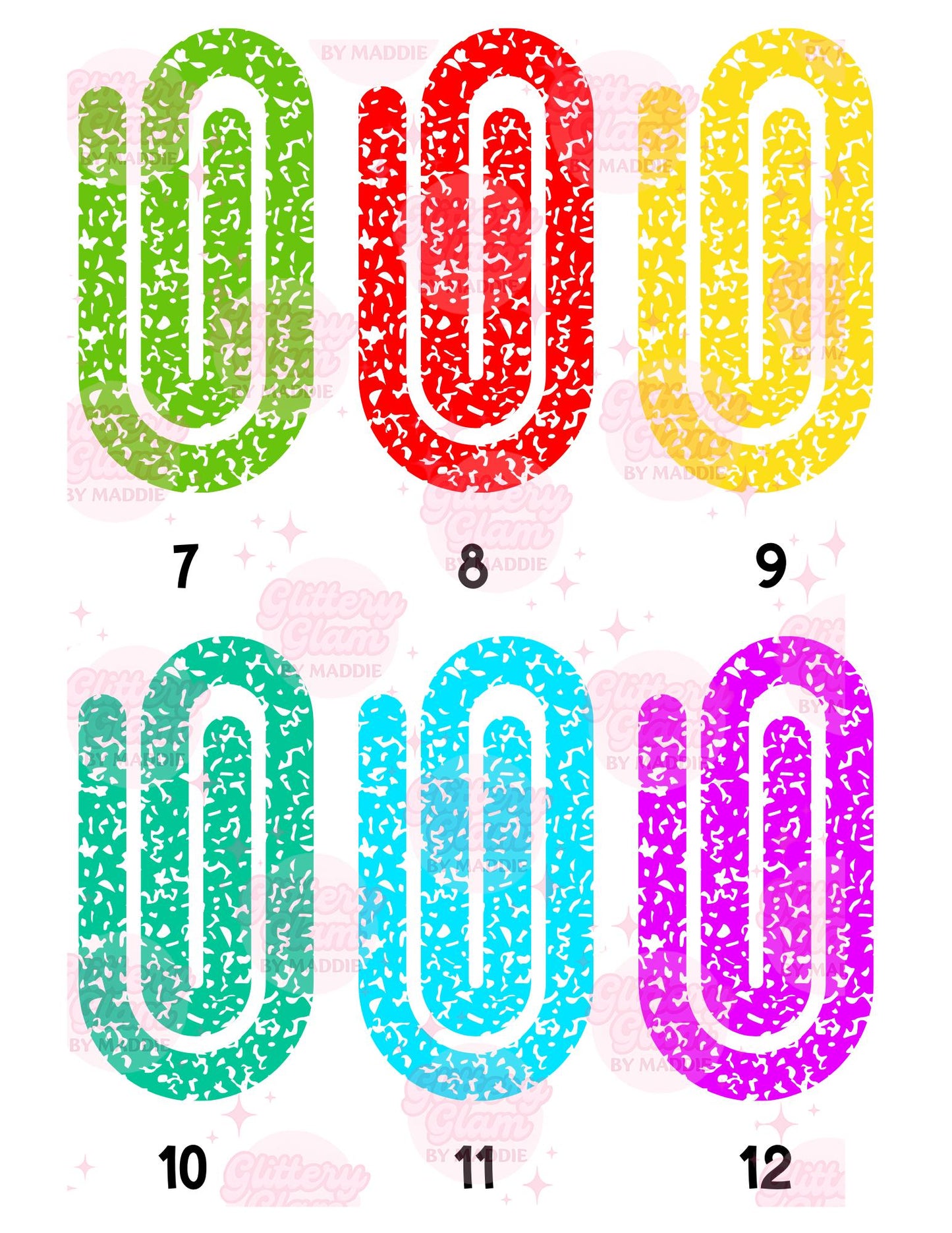 Jumbo Pencil & Composition Notebook Paperclips – Teacher Gift, Back to School, Cute Office Supplies