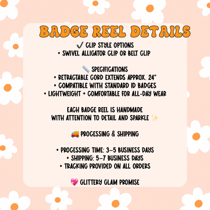 Silly Goose Badge Reel: Funny Nurse ID Holder