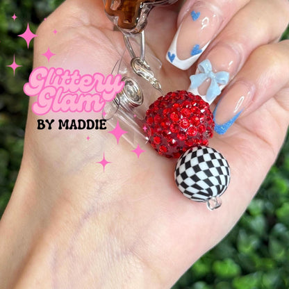 DP Soda IV Bag Badge Reel: Nurse Badge Holder