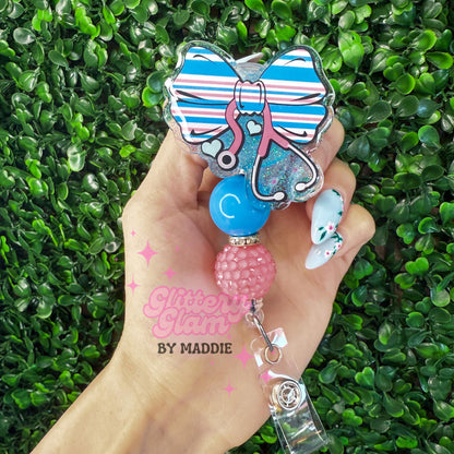 Funny Goose Badge Reel: All My Systems Are Nervous ID Holder