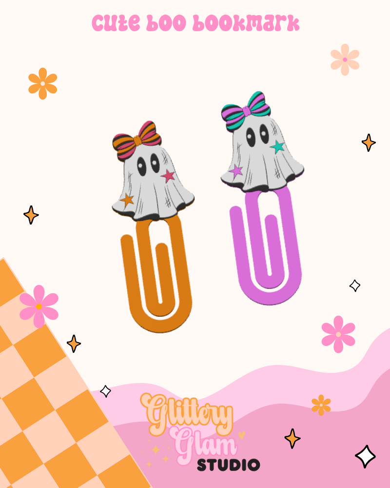Cute Boo Bookmark
