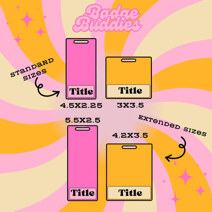 Personalized Bee Badge Buddy: Honeycomb ID Holder