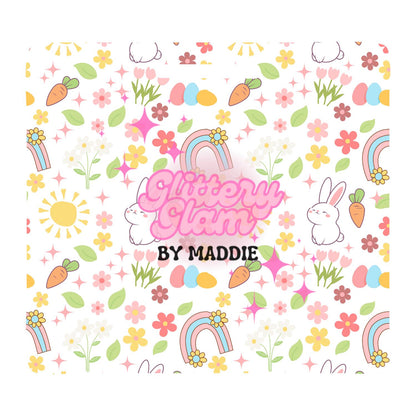 Easter Badge Buddy for Nurses: Spring Bunny Design