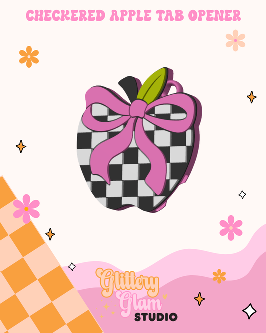 Checkered Apple Tab Opener