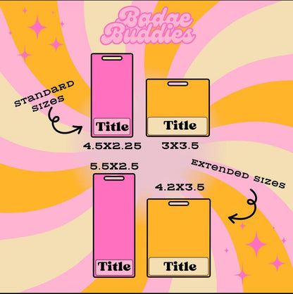 Easter Badge Buddy for Nurses: Spring Bunny Design