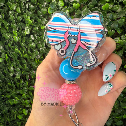 Funny Goose Badge Reel: All My Systems Are Nervous ID Holder