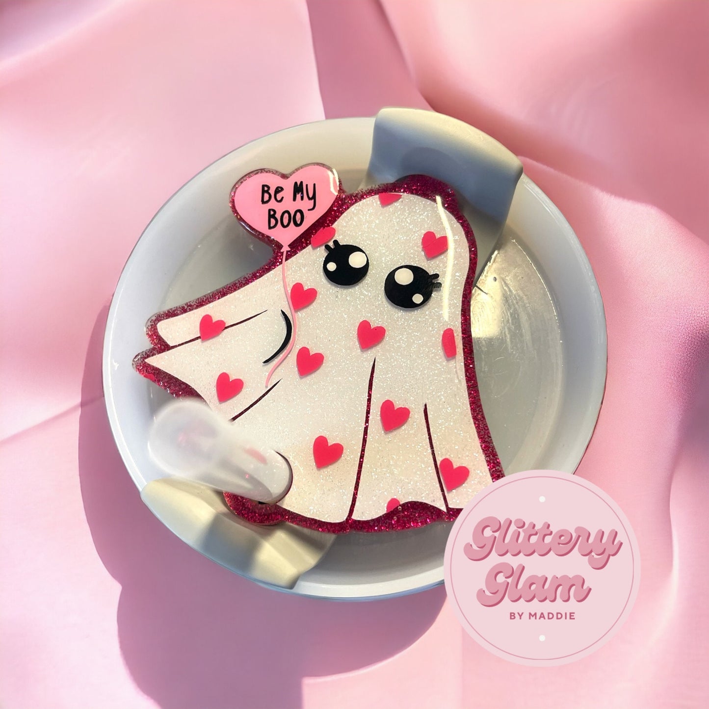 Bee My Boo Valentines Day Tumbler Topper for Stanley Cups