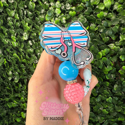 Funny Goose Badge Reel: All My Systems Are Nervous ID Holder