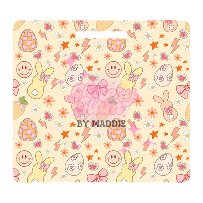 Retro Easter Badge Buddy: Spring Nurse Badge Holder