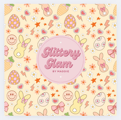 Retro Easter Badge Buddy: Spring Nurse Badge Holder