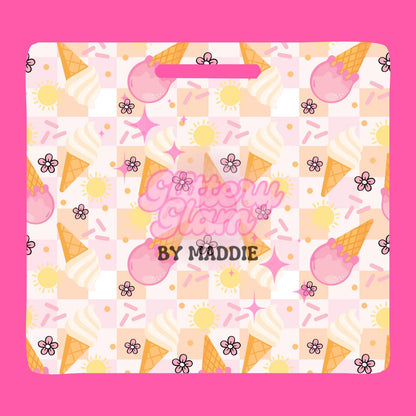 Retro Easter Badge Buddy: Spring Nurse Badge Holder