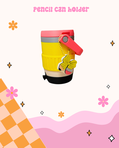 Teacher Pencil Drink Sleeve | Teacher Appreciation Gift | Insulated Pencil Can Holder | Cute Teacher Cup Cover | Back to School Teacher Gift